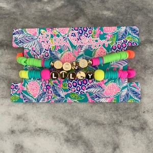 Brand new! 2 Lilly Pulitzer multi- neon bracelets